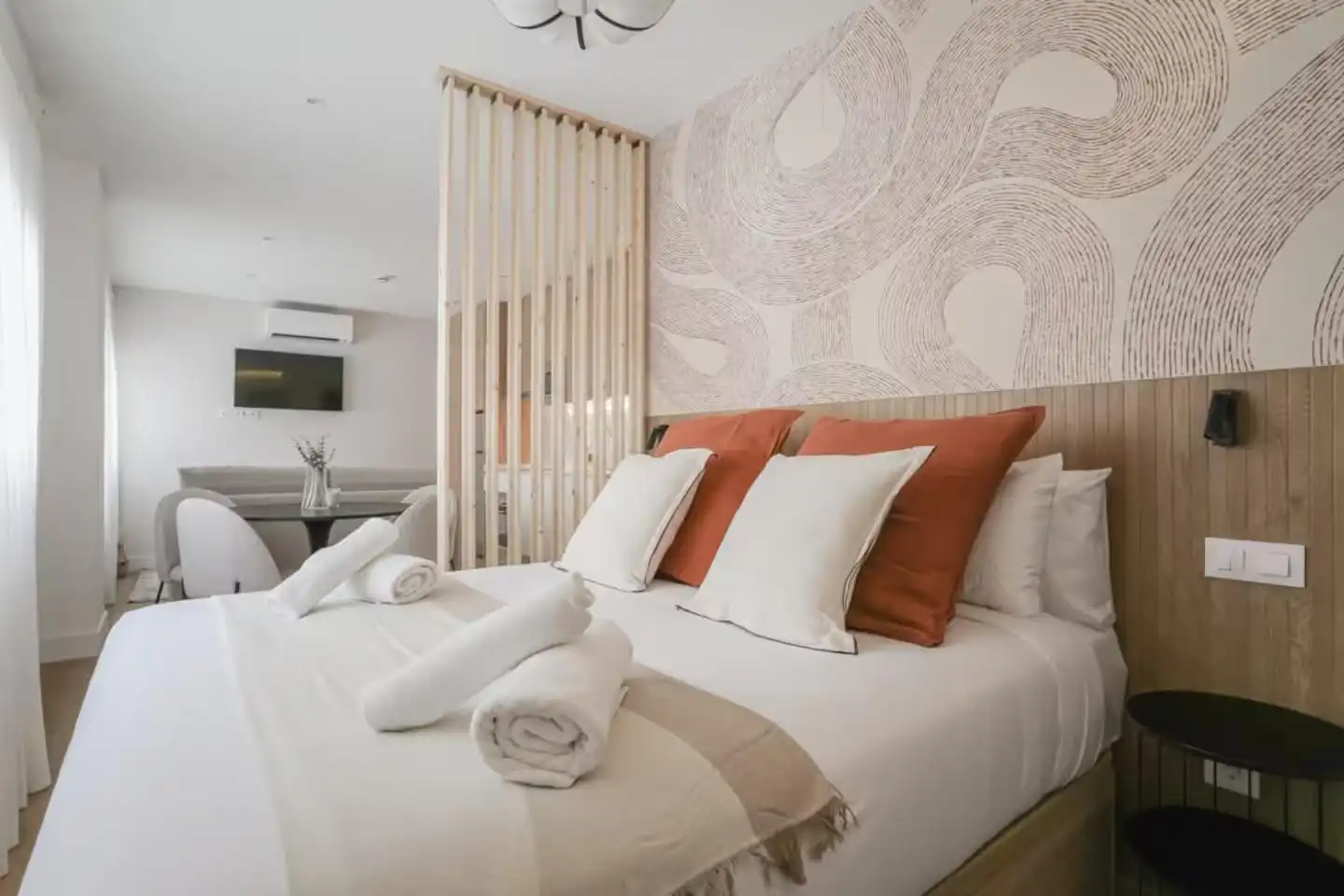 Schlafzimmer von Wohnung zum Verkauf in Madrid mit Heizung