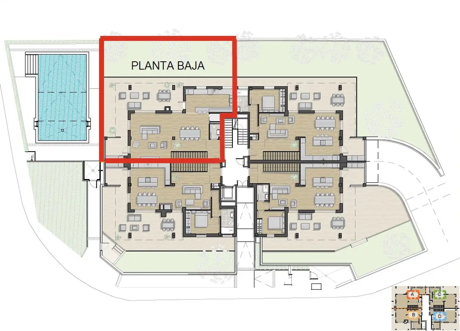 Apartamento en venta en Las Rozas de Madrid con Aire acondicionado, Calefacción y Jardín privado
