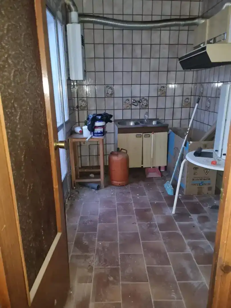 Cocina de Finca rústica en venta en Riolobos con Aire acondicionado, Amueblado y Balcón