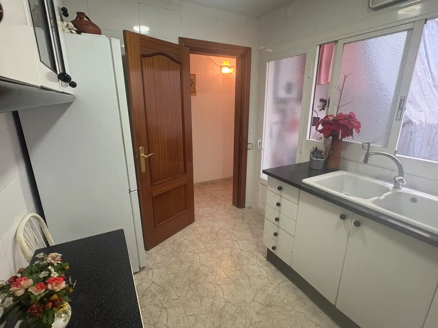 Cuina de Pis en venda en Premià de Mar amb Terrassa, Moblat i Forn