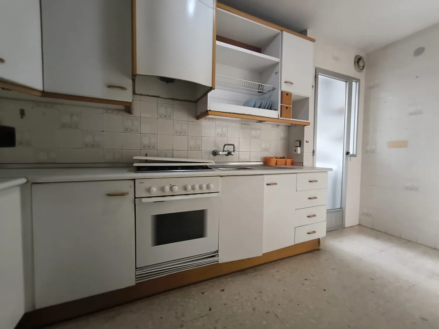 Kitchen of Flat for sale in  Murcia Capital  with Air Conditioner, Heating and Washing machine