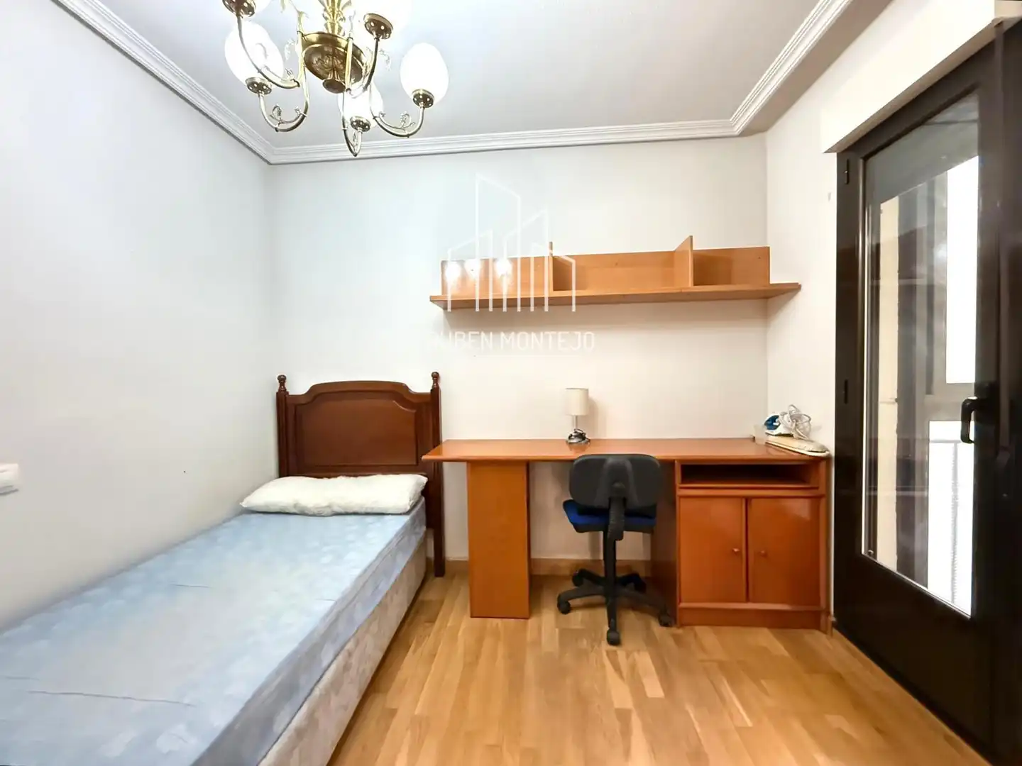 Bedroom of Flat for rent in Salamanca  with Heating, Terrace and Furnished