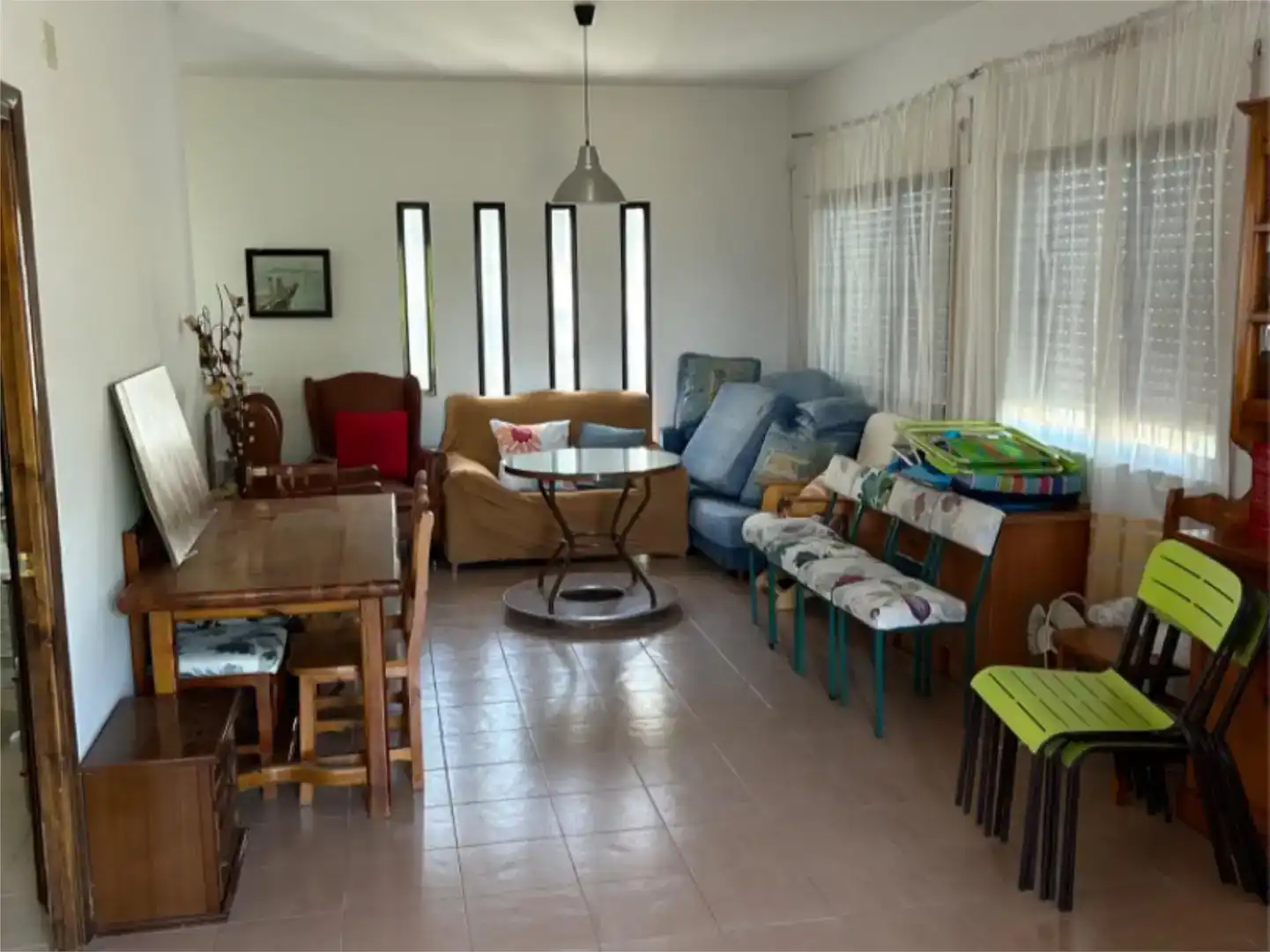Sala d'estar de Casa o xalet en venda en Cáceres amb Moblat