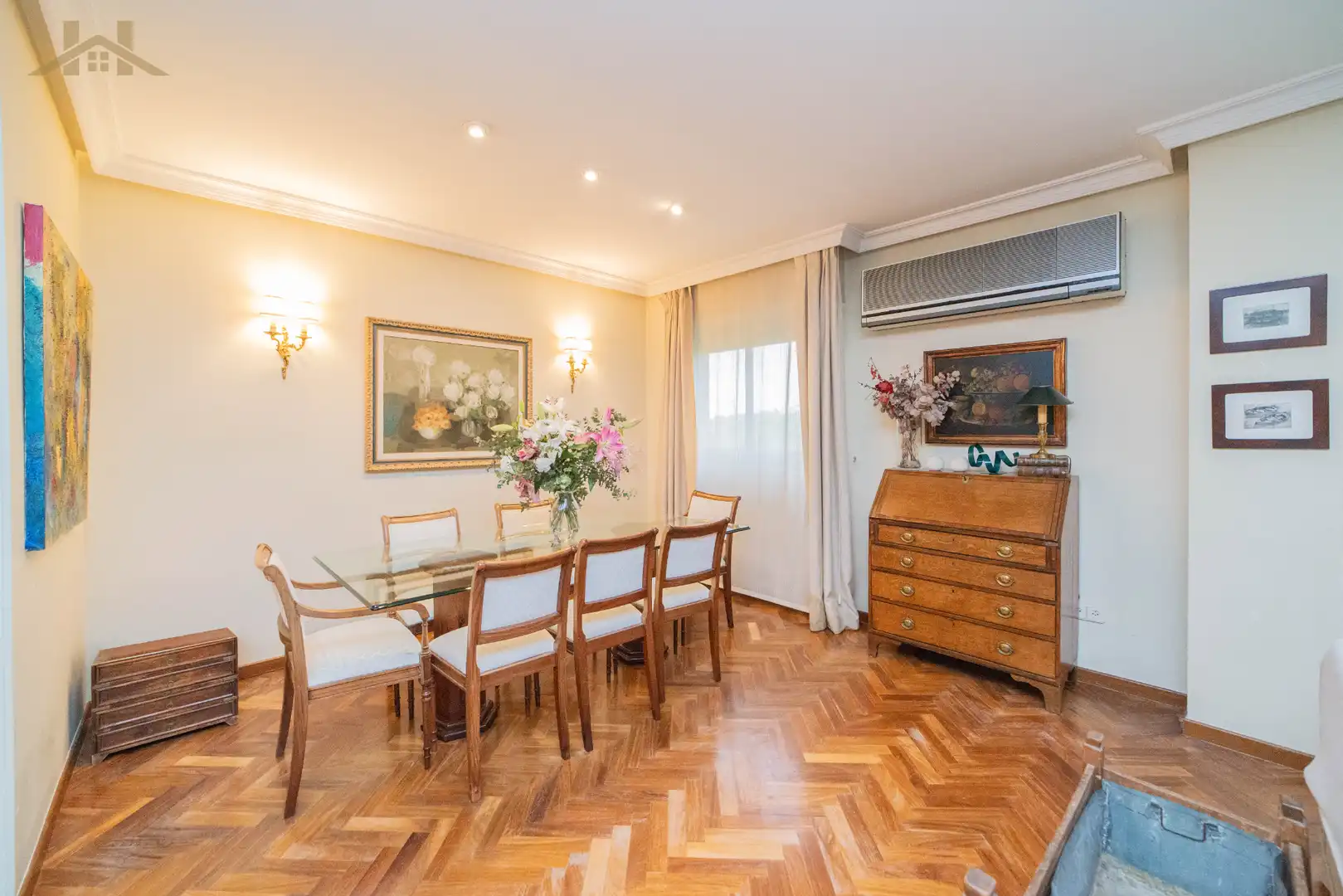 Dining room of Duplexes for sale in Madrid  with Air Conditioner, Heating and Storage room