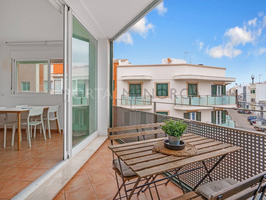 Terrace of Flat for sale in Ciutadella de Menorca  with Air Conditioner and Community pool