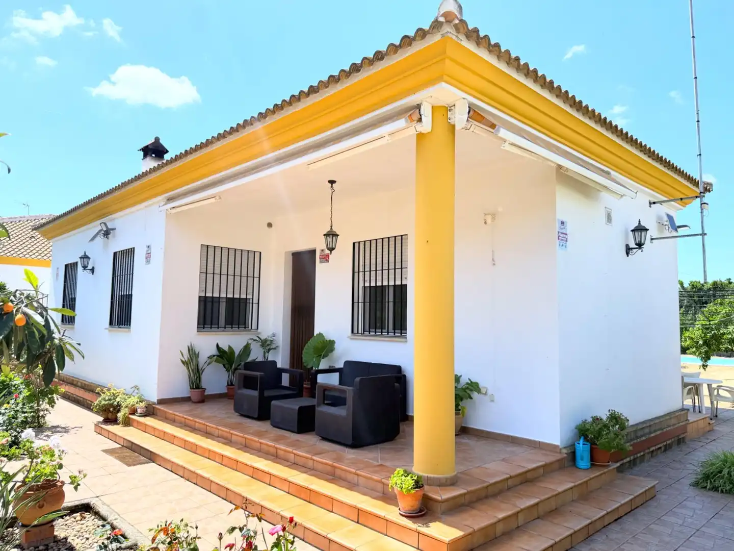 Terrace of Houses for sale in Hinojos  with Air Conditioner, Heating and Private garden