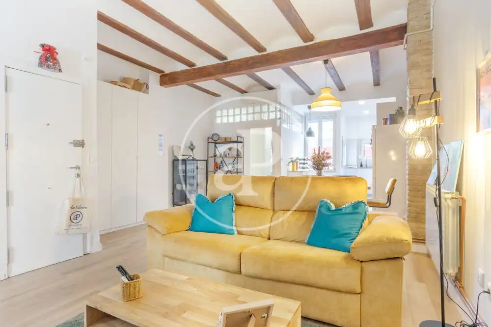 Living room of Flat for sale in Valencia  with Heating