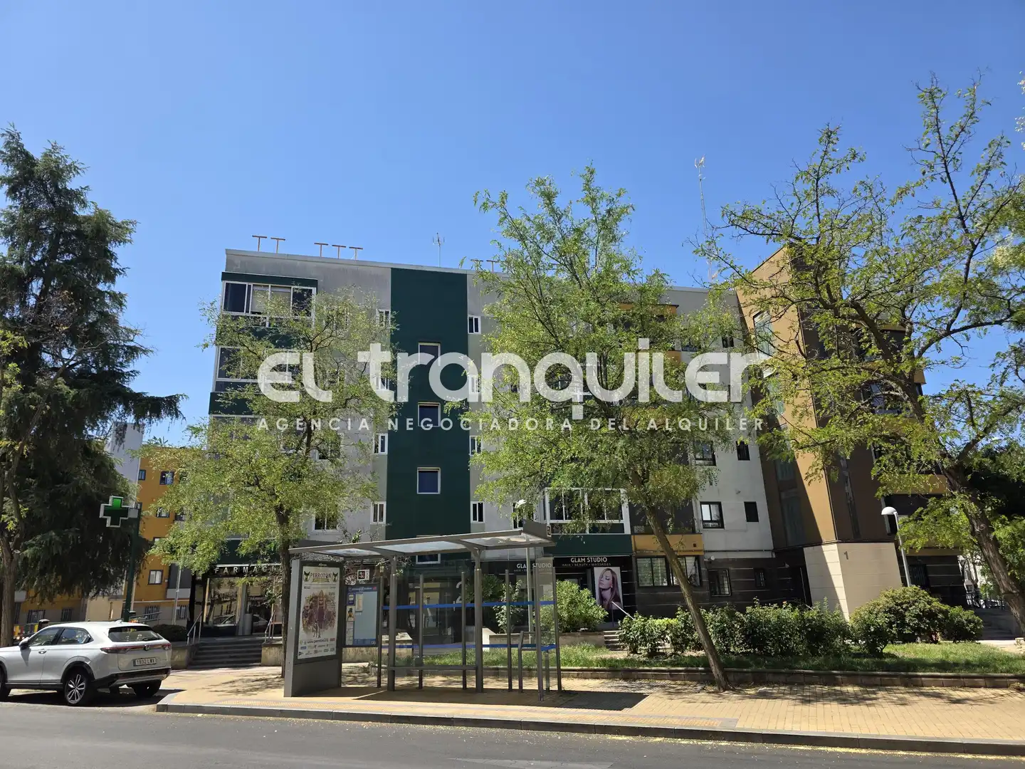 Vista exterior de Pis de lloguer en Madrid amb Terrassa, Moblat i Es permeten mascotes