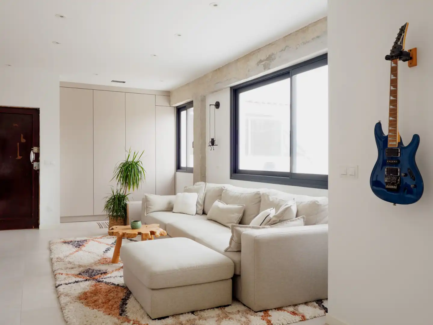 Living room of Attic for sale in  Palma de Mallorca  with Air Conditioner and Terrace