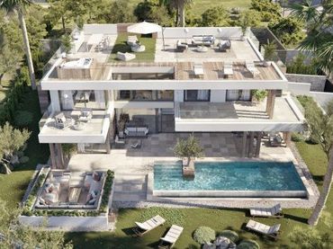 Villa mit Pool zum Verkauf in Sotogrande Alto