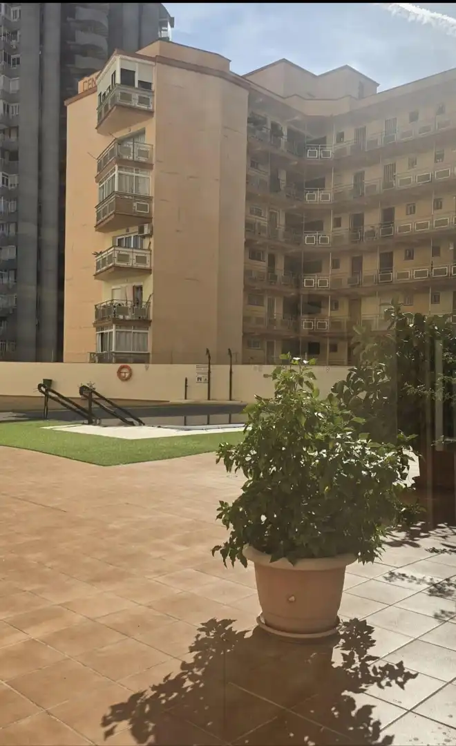 Exterior view of Study for sale in Torremolinos  with Air Conditioner, Furnished and Community pool