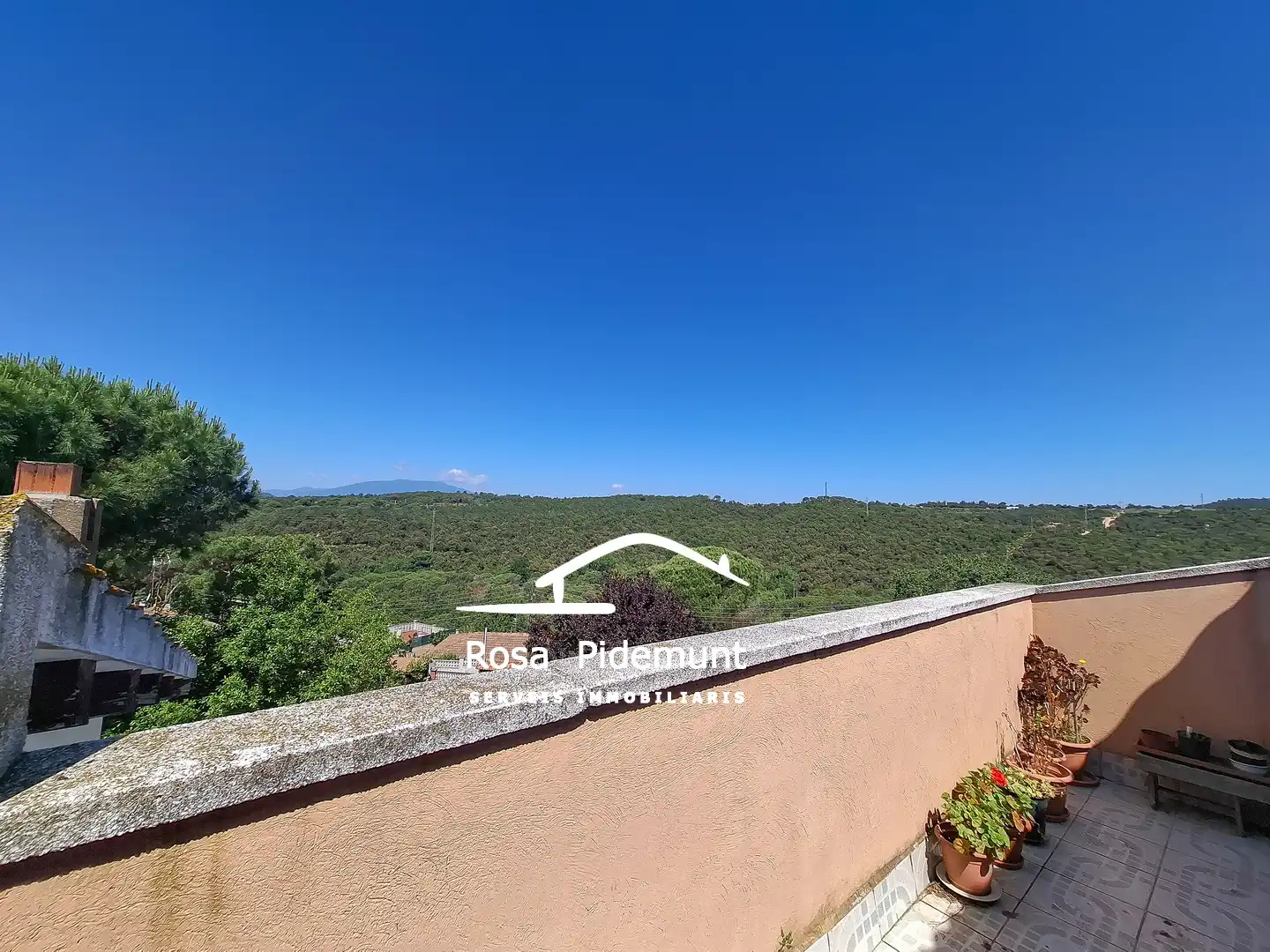 Terrassa de Casa o xalet en venda en Tordera amb Calefacció, Jardí privat i Terrassa