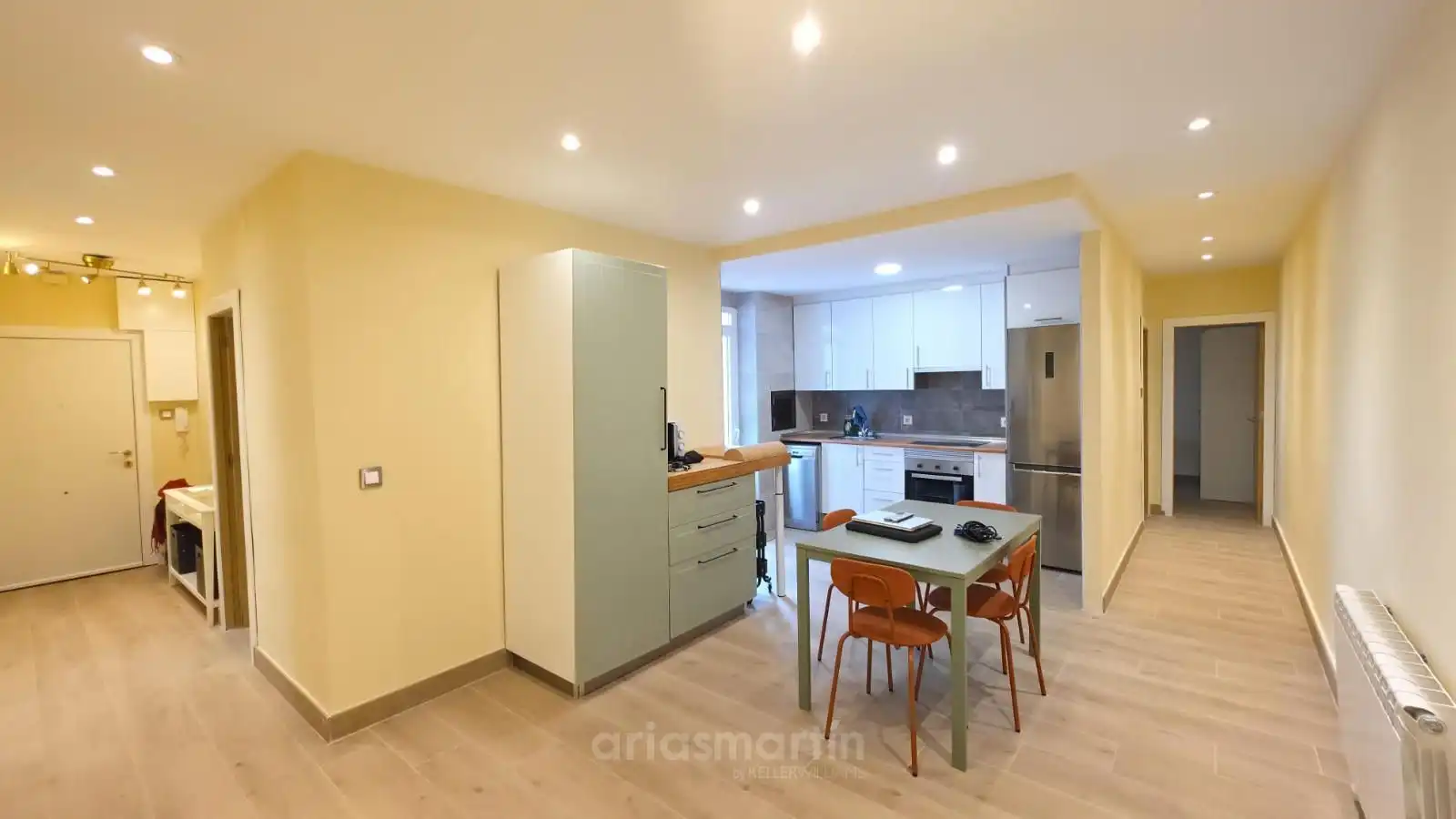 Kitchen of Flat for rent in Salamanca  with Heating and Furnished