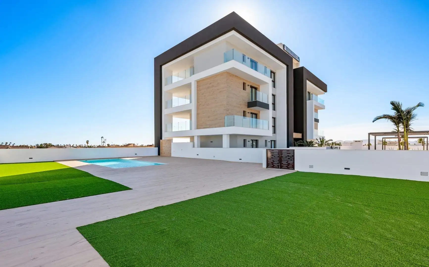 Vista exterior de Apartamento en venta en Los Alcázares con Aire acondicionado, Calefacción y Terraza