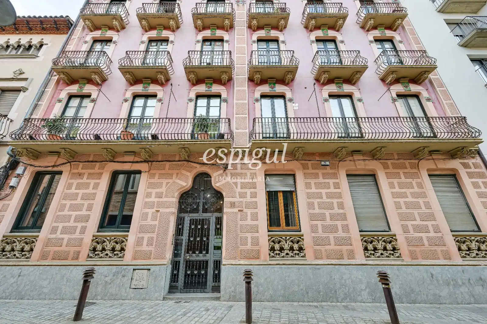 Vista exterior de Piso en venta en Girona con Calefacción, Terraza y Amueblado