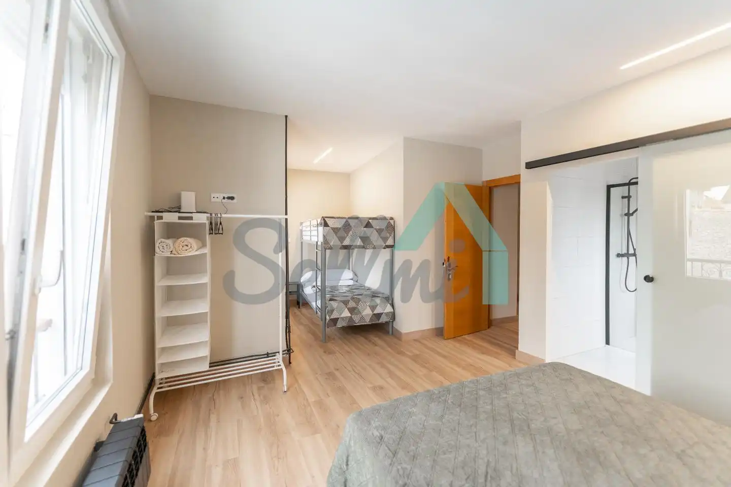 Bedroom of Houses for rent in Gijón   with Heating, Private garden and Terrace