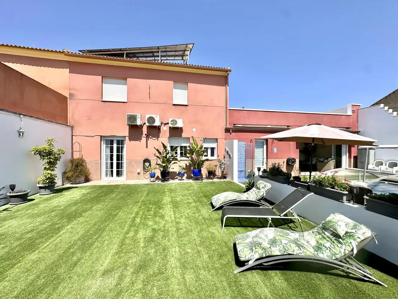 Terraza de Casa o chalet en venta en Fuente de Piedra con Aire acondicionado, Jardín privado y Terraza