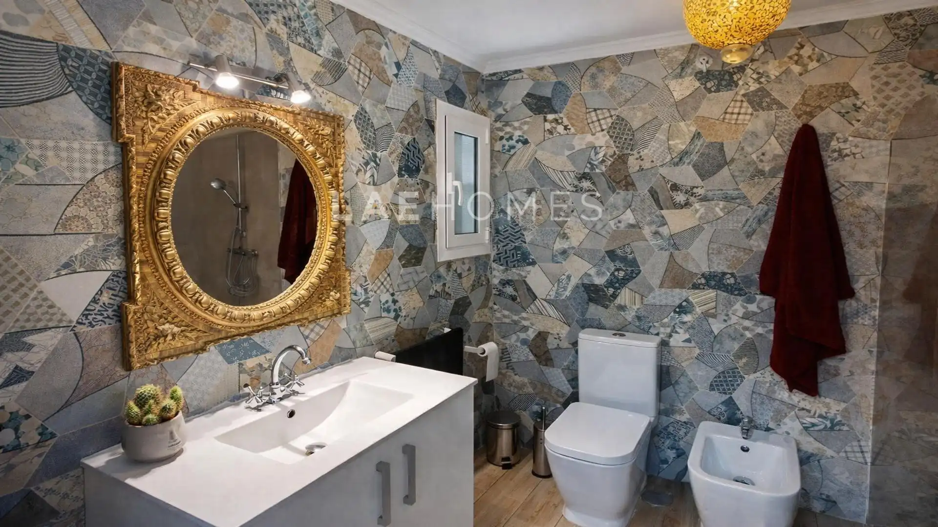 Baño de Casa o chalet en venta en Alicante / Alacant con Aire acondicionado