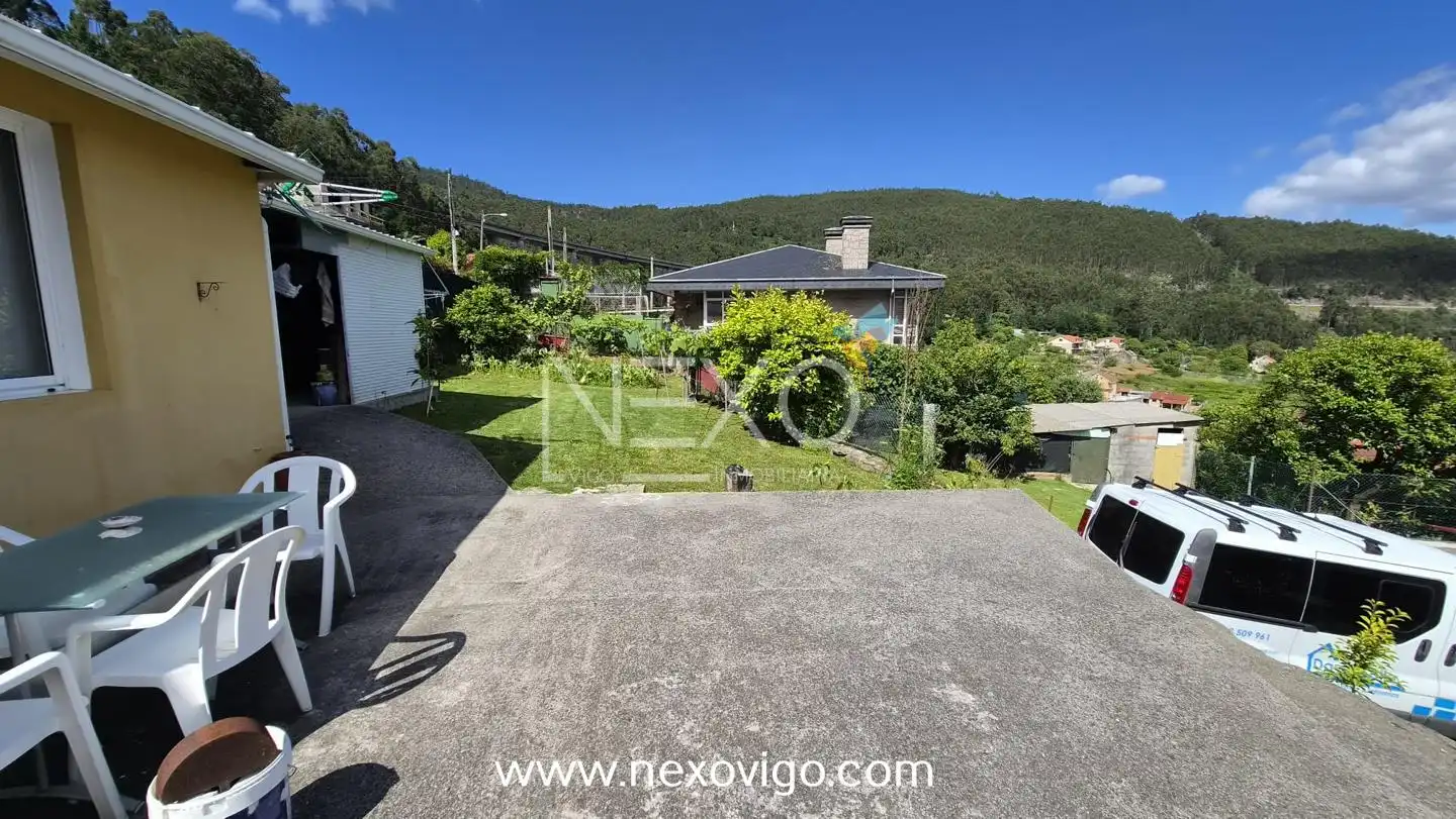 Vista exterior de Casa o chalet en venta en Moaña con Jardín privado, Terraza y Trastero