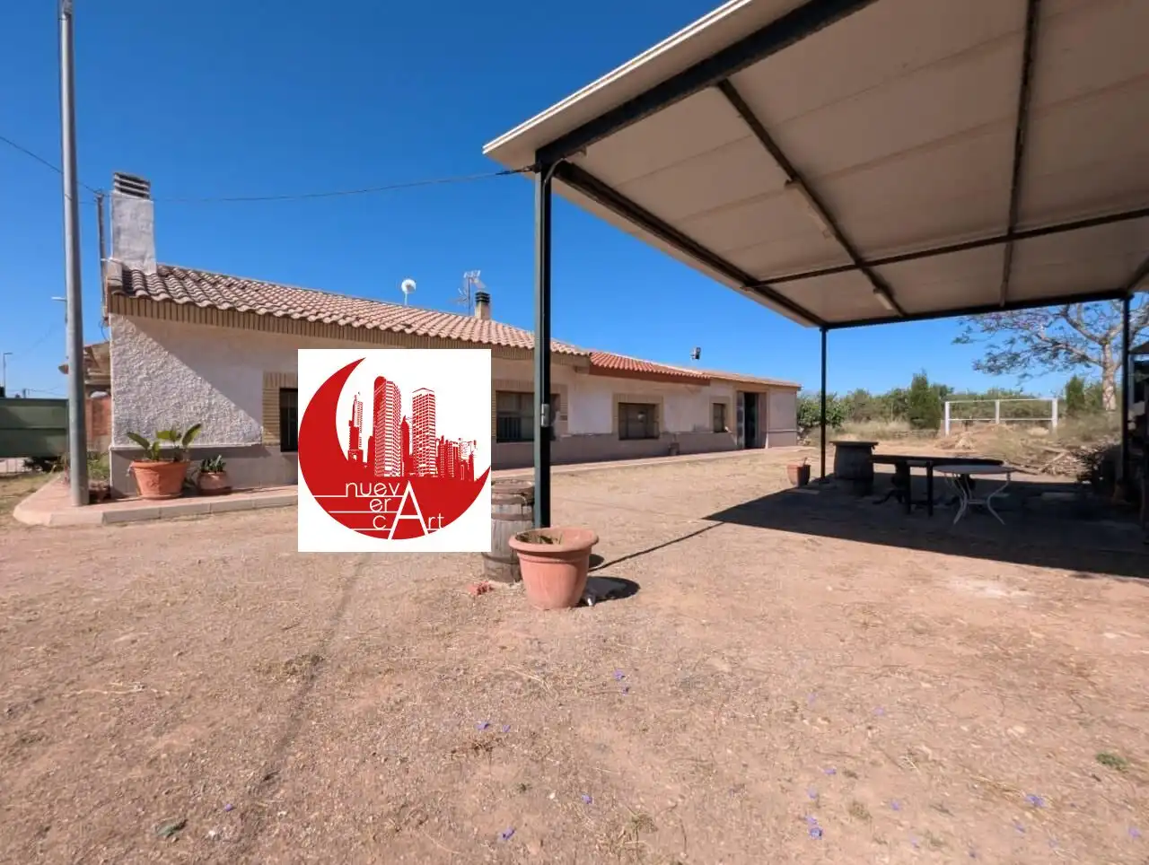 Vista exterior de Finca rústica en venda en Fuente Álamo de Murcia
