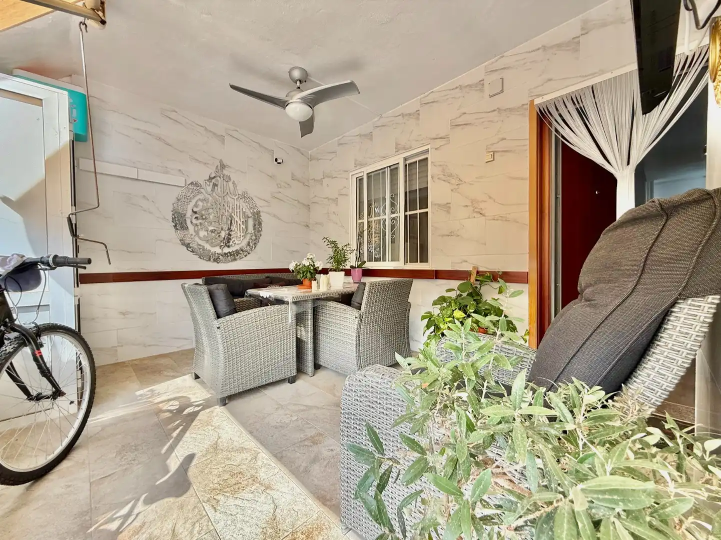 Terrace of Houses for sale in Los Alcázares  with Air Conditioner, Private garden and Terrace