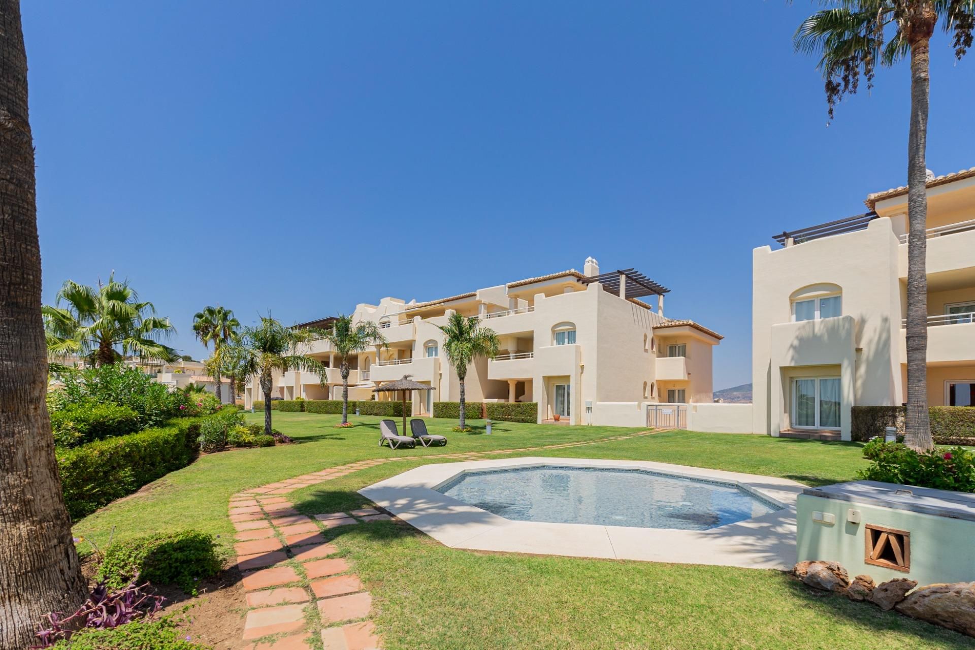 Exterior view of Attic for sale in Mijas  with Private garden, Terrace and Swimming Pool
