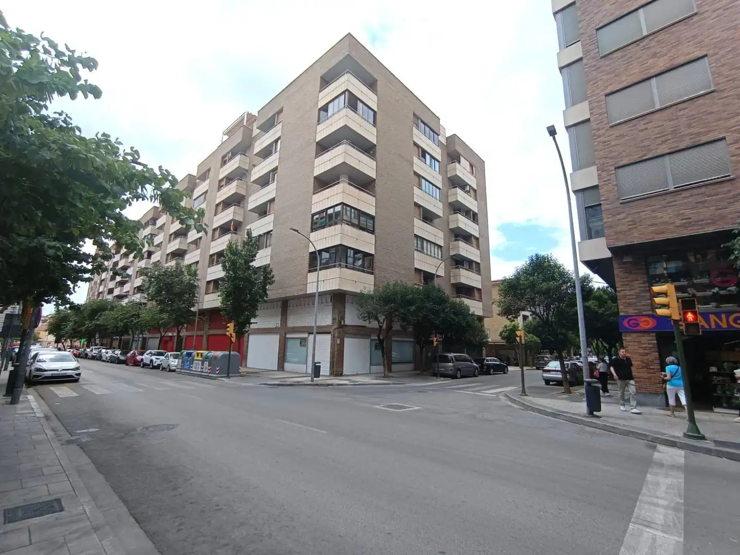 Vista exterior de Piso en venta en Huesca con Aire acondicionado, Calefacción y Trastero