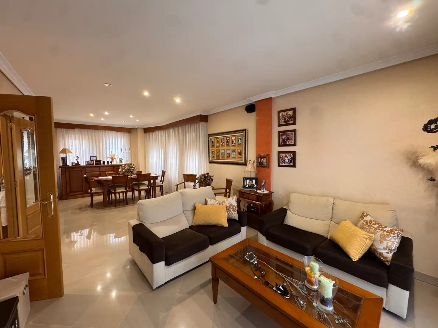 Sala de estar de Casa o chalet en venta en Caravaca de la Cruz con Aire acondicionado, Calefacción y Jardín privado