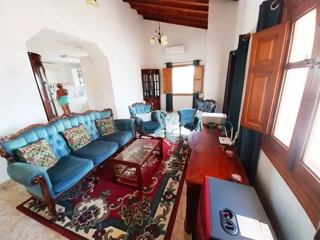 Sala de estar de Casa o chalet en venta en Alhama de Murcia con Aire acondicionado, Calefacción y Jardín privado