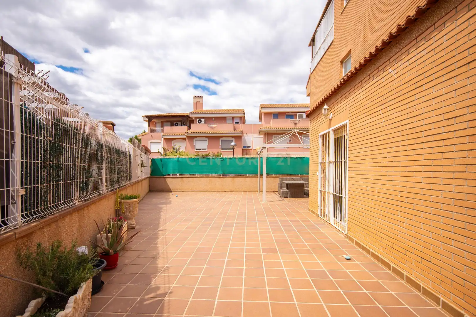 Terraza de Casa adosada en venta en Alicante / Alacant con Aire acondicionado, Balcón y Piscina comunitaria