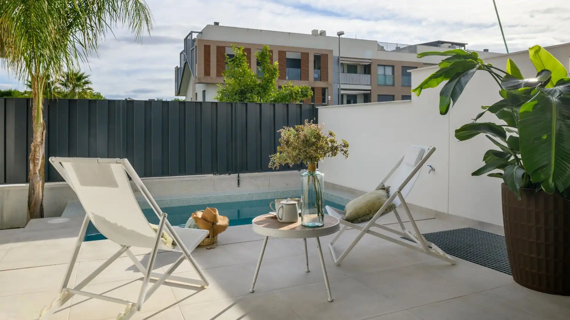 Terrassa de Casa o xalet en venda en Murcia amb Aire condicionat, Jardí privat i Terrassa