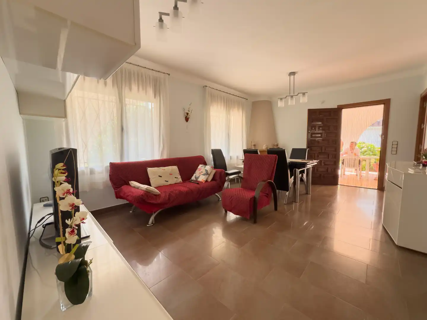 Sala de estar de Casa o chalet en venta en Pineda de Mar con Aire acondicionado, Calefacción y Trastero