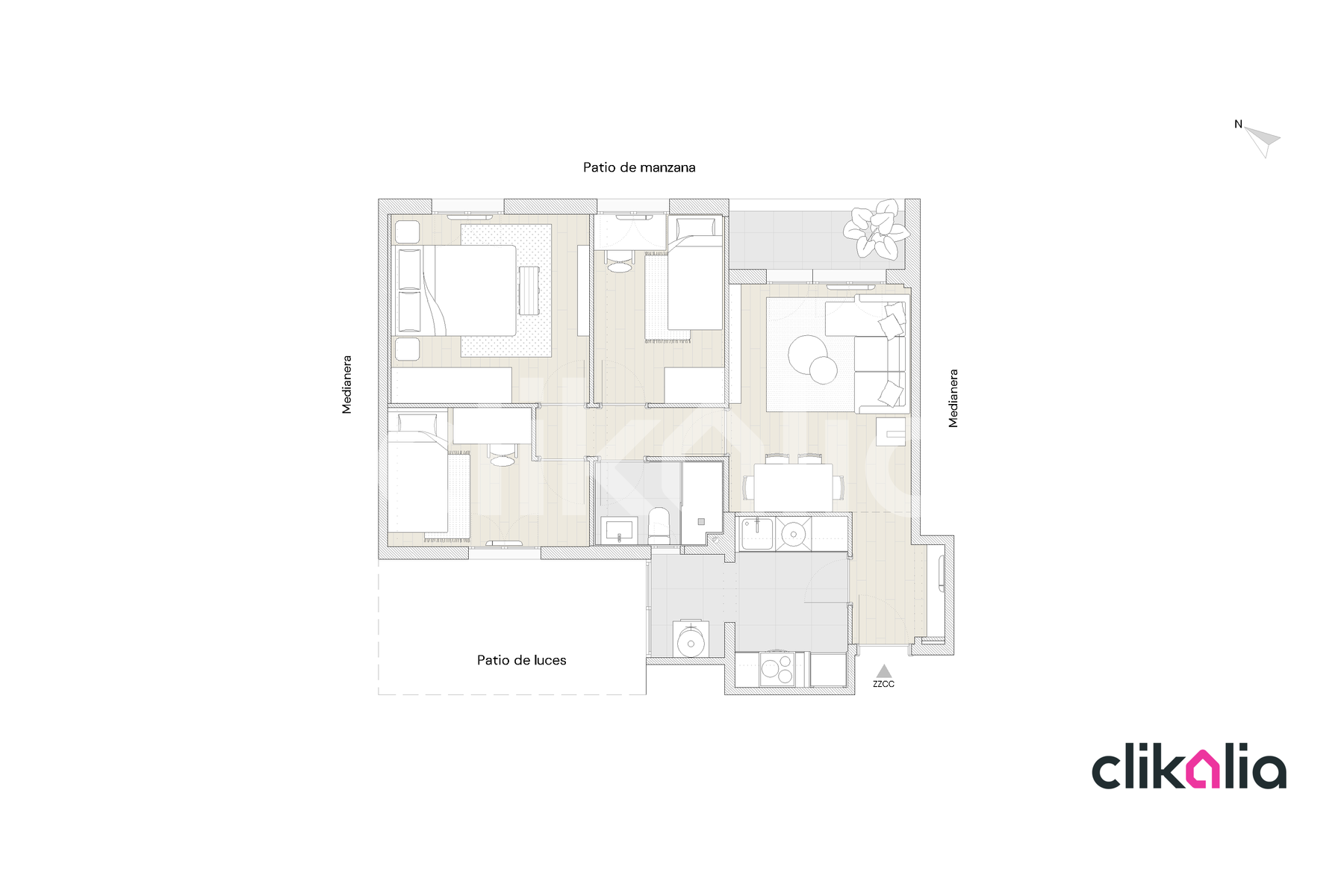 Flat to rent in Móstoles  with Heating and Terrace