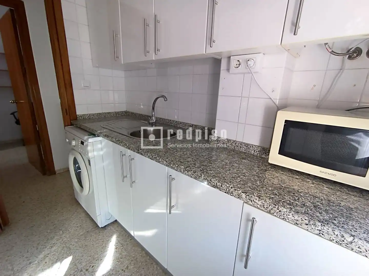 Kitchen of Flat for rent in Sevilla  with Air Conditioner, Terrace and Furnished