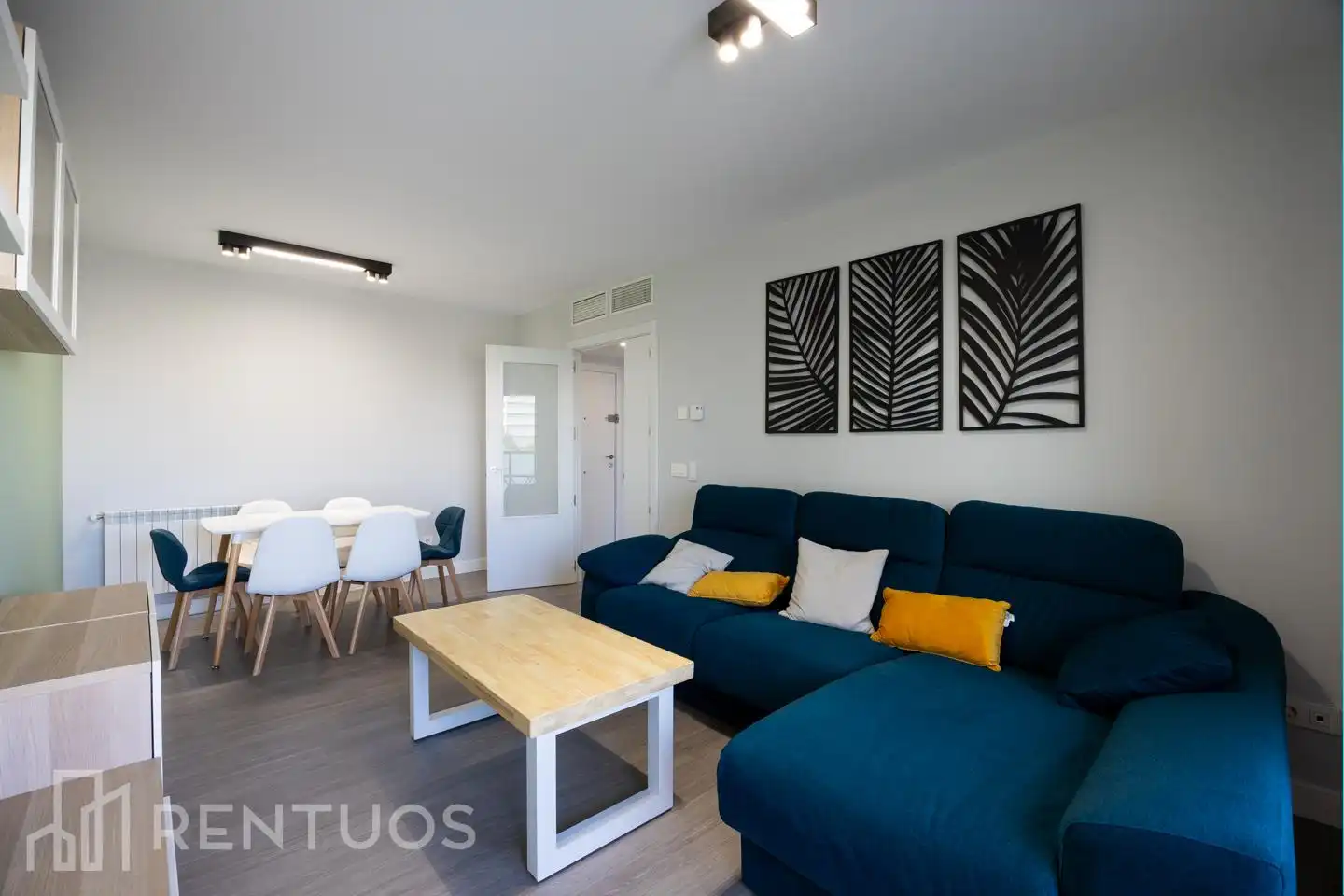 Sala d'estar de Pis de lloguer en Móstoles amb Aire condicionat, Terrassa i Traster