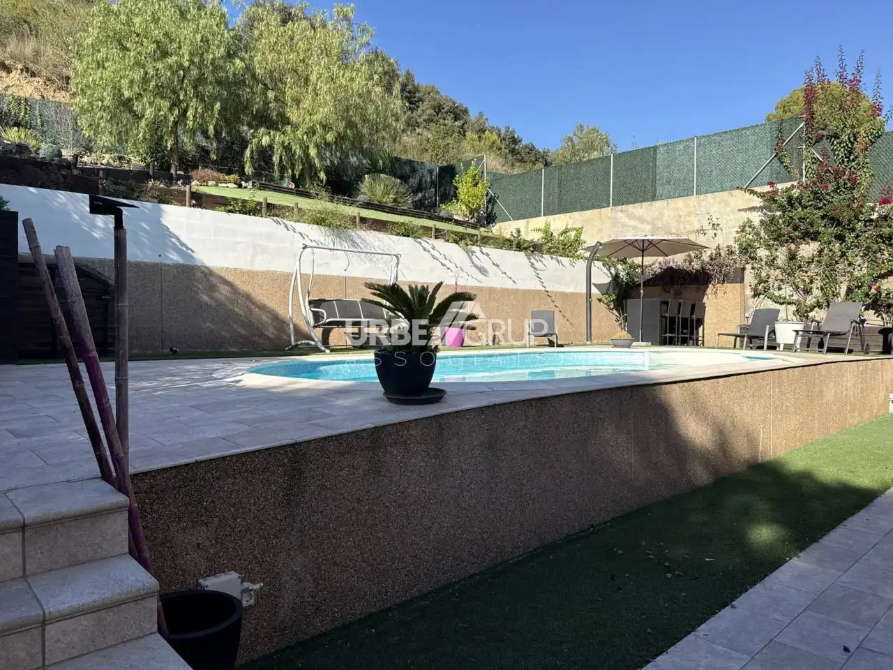 Piscina de Casa o xalet en venda en Masquefa amb Aire condicionat, Calefacció i Jardí privat