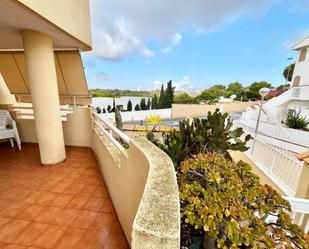 Vista exterior de Planta baixa de lloguer en Orihuela amb Terrassa, Piscina i Balcó