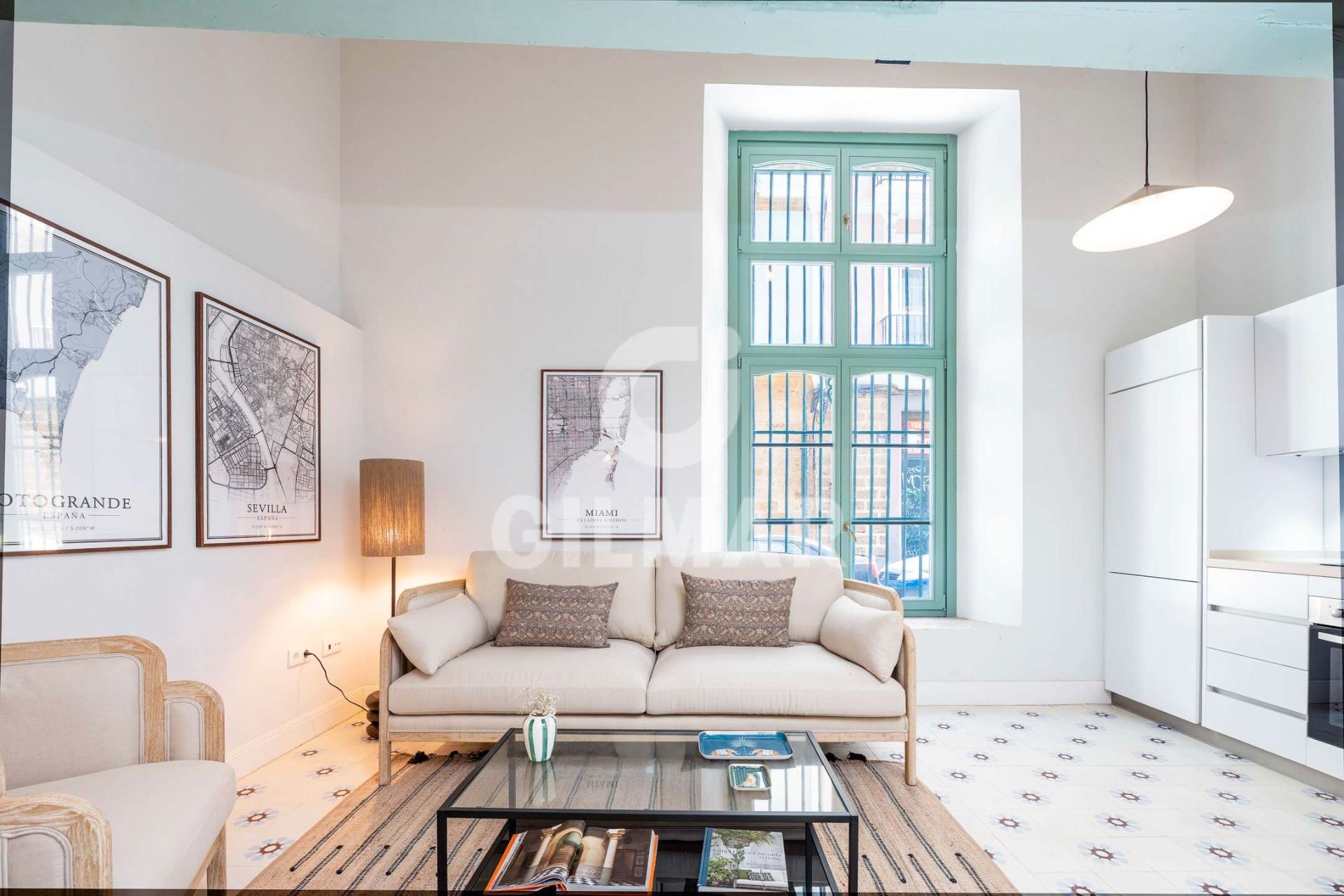 Living room of Flat for sale in  Cádiz Capital  with Air Conditioner and Heating