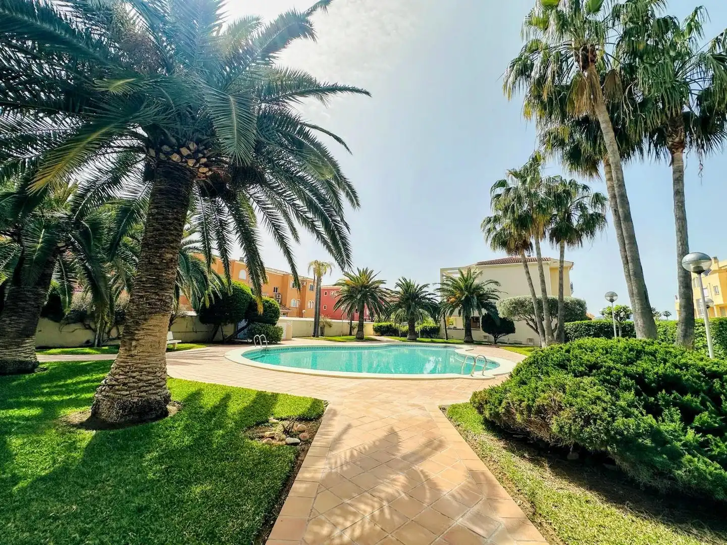 Swimming pool of Attic for sale in Dénia  with Air Conditioner, Terrace and Furnished