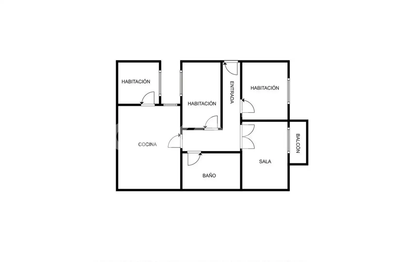Flat for sale in San Nicolás