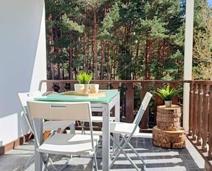 Terrace of Flat to rent in Gumiel de Izán  with Heating, Swimming Pool and Furnished