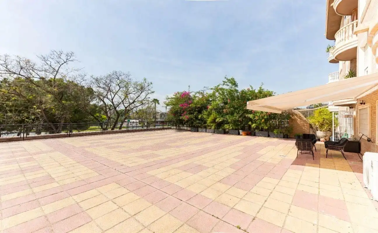 Terraza de Piso de alquiler en Murcia con Aire acondicionado y Terraza