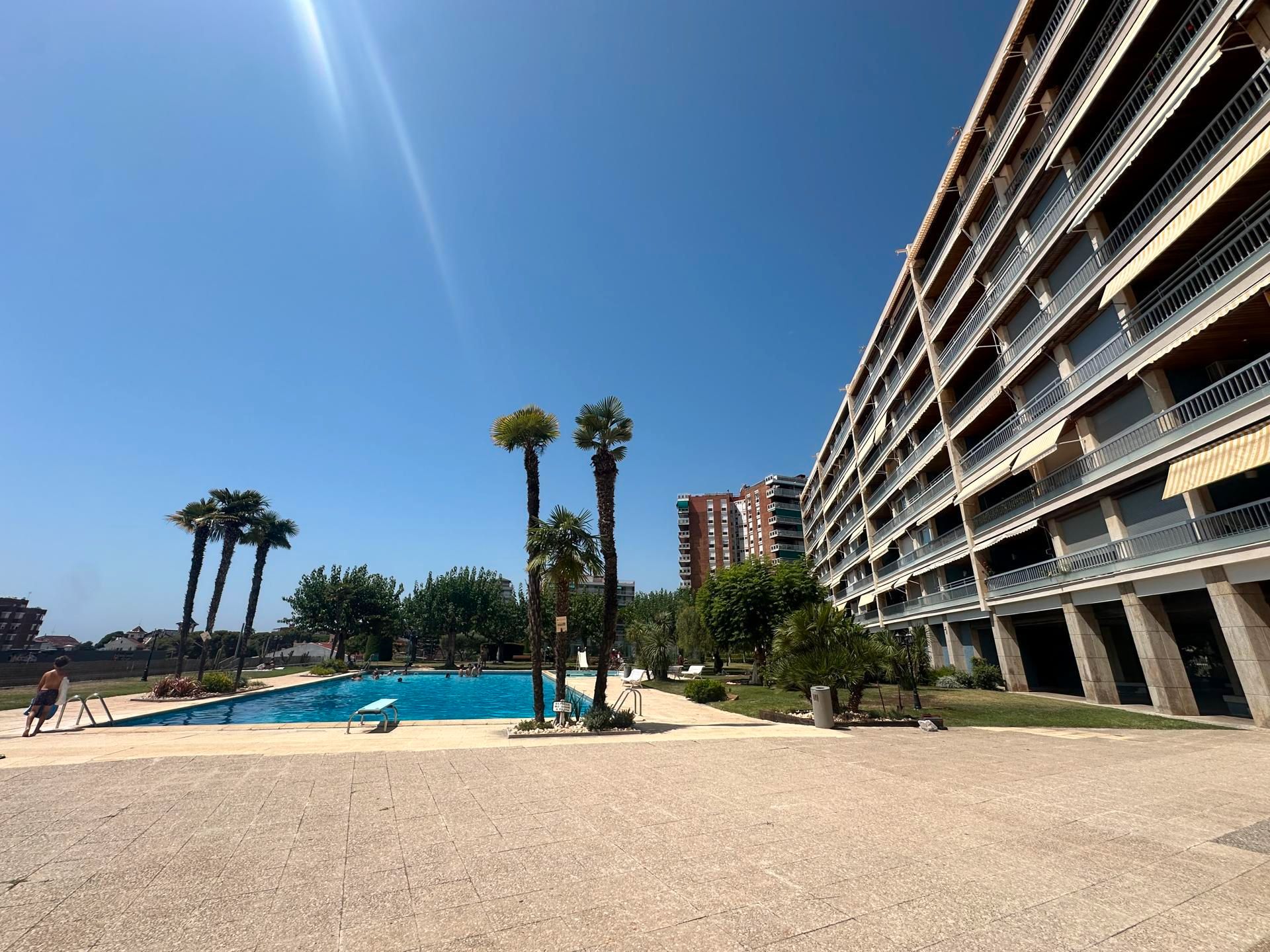Vista exterior de Apartament en venda en Sant Vicenç de Montalt amb Calefacció i Balcó