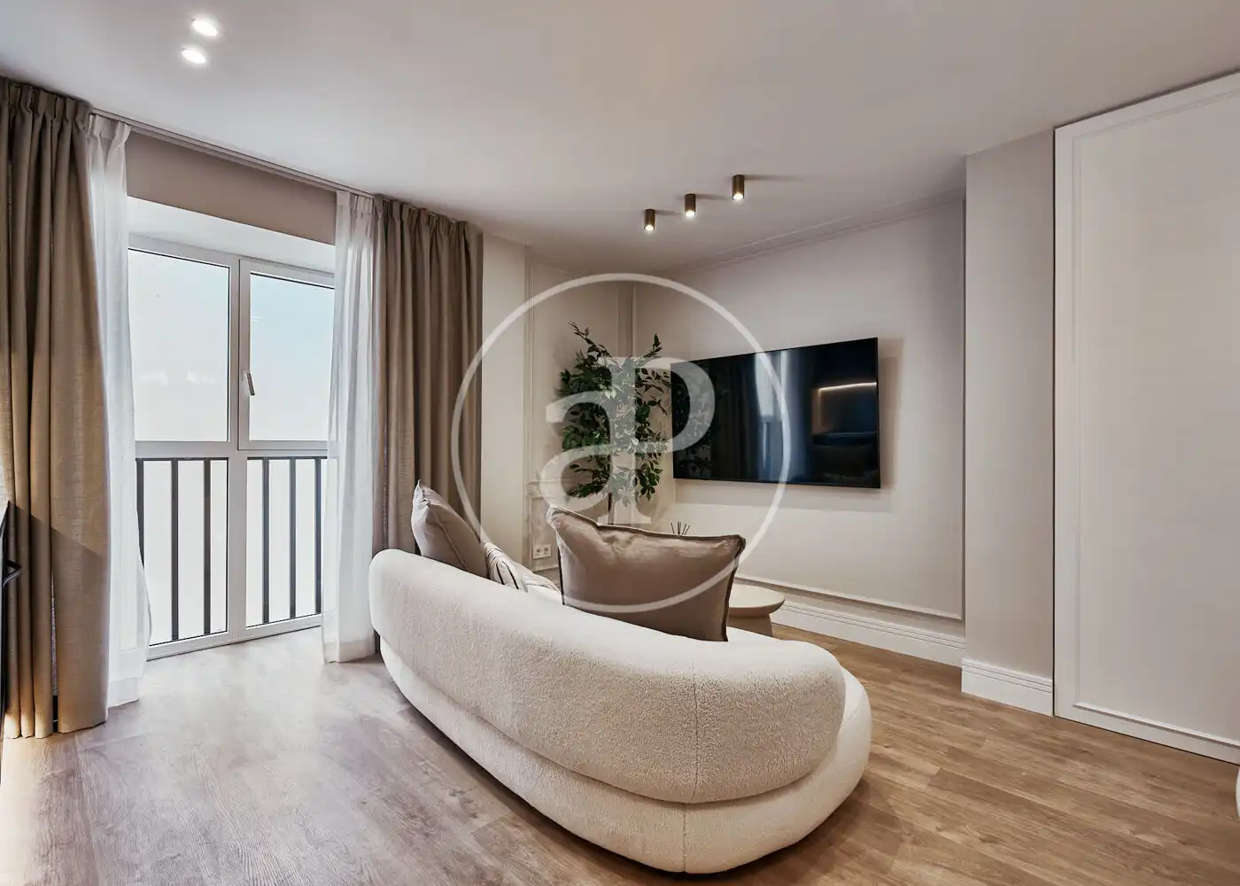 Wohnzimmer von Wohnung zum Verkauf in  Madrid Capital mit Klimaanlage, Heizung und Abstellraum
