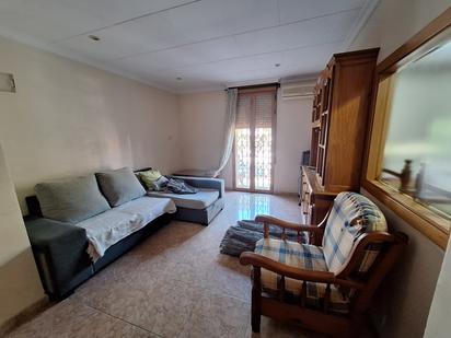 Living room of Flat for sale in Sueca  with Air Conditioner, Furnished and Oven