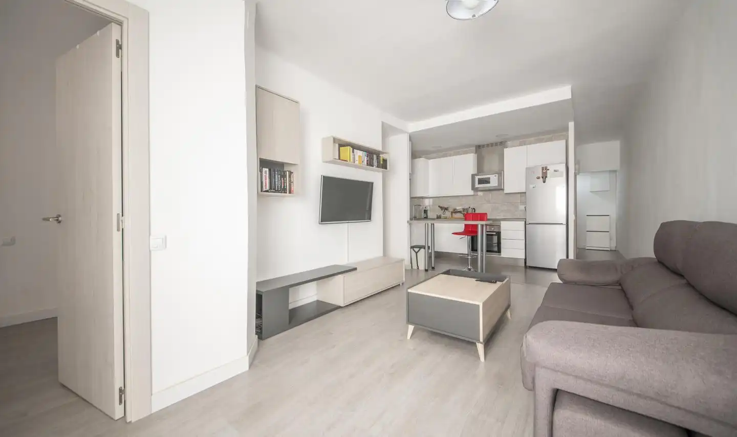 Sala de estar de Piso en venta en Barcelona con Amueblado