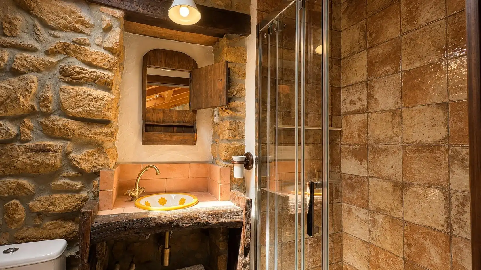 Baño de Casa o chalet en venta en Comillas (Cantabria) con Calefacción, Jardín privado y Terraza