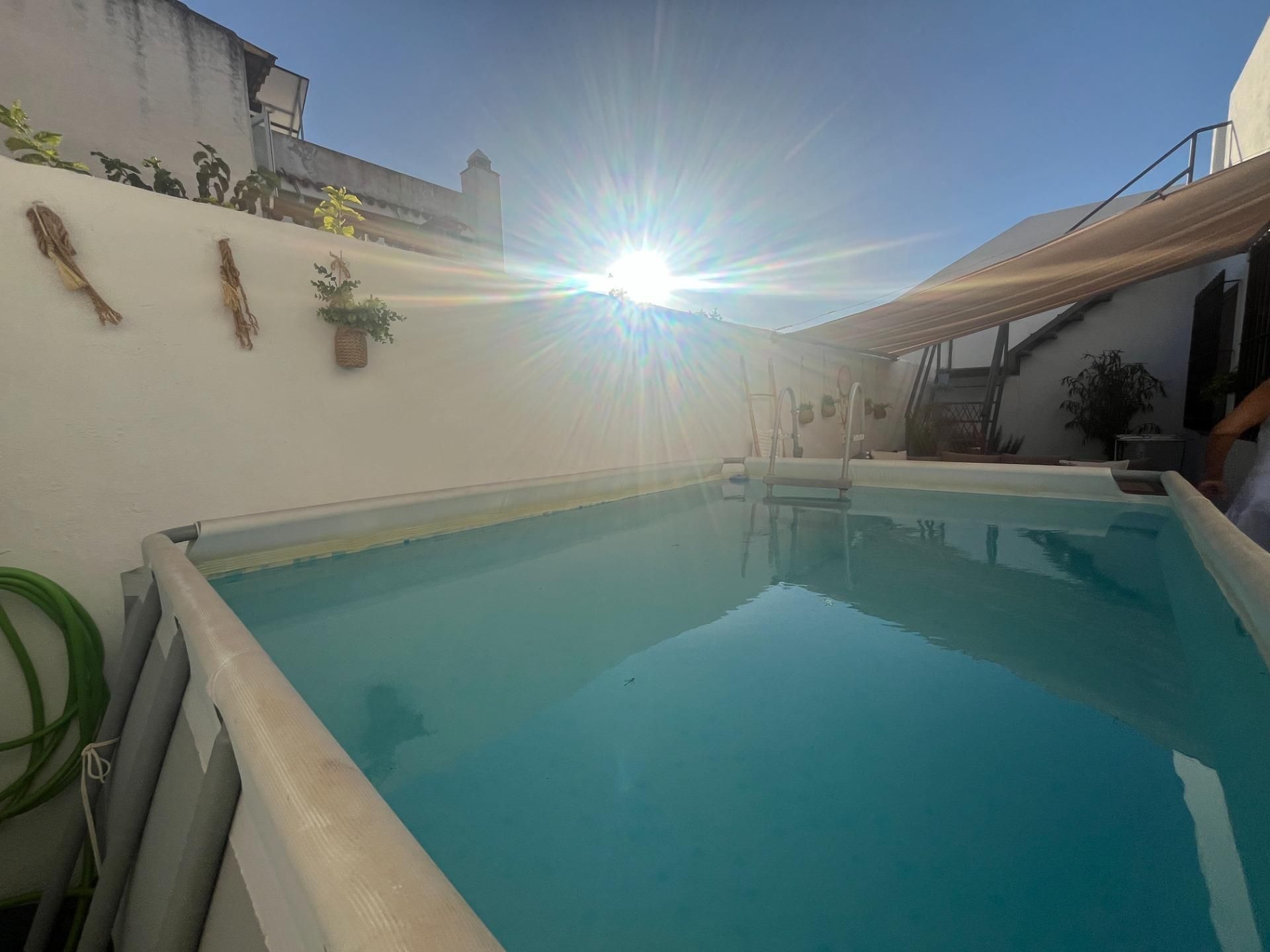 Piscina de Casa adosada en venta en Jerez de la Frontera con Aire acondicionado y Terraza