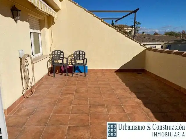 Terrace of Attic for sale in Ciudad Real  with Air Conditioner, Heating and Private garden