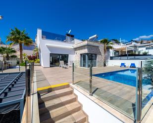 Piscina de Casa o xalet de lloguer en Finestrat amb Aire condicionat, Calefacció i Jardí privat